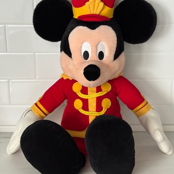 DISNEY Macy's MICKEY MOUSE MARCHING BAND LEADER Christmas Holiday Plush LARGE - Picture 1 of 14